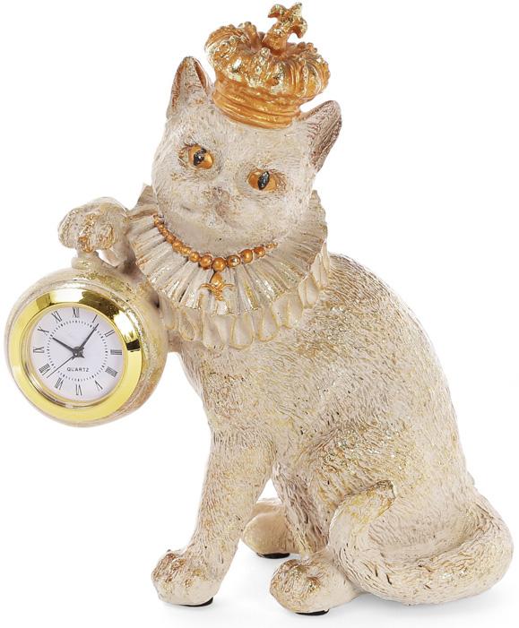 

Фигурка декоративная с часами Королевский Кот 15х8х17.5см Bona (TР01632316563)