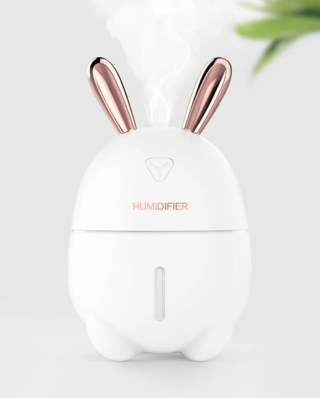 

Ночник и увлажнитель воздуха 2в1 Humidifiers Rabbit Белый