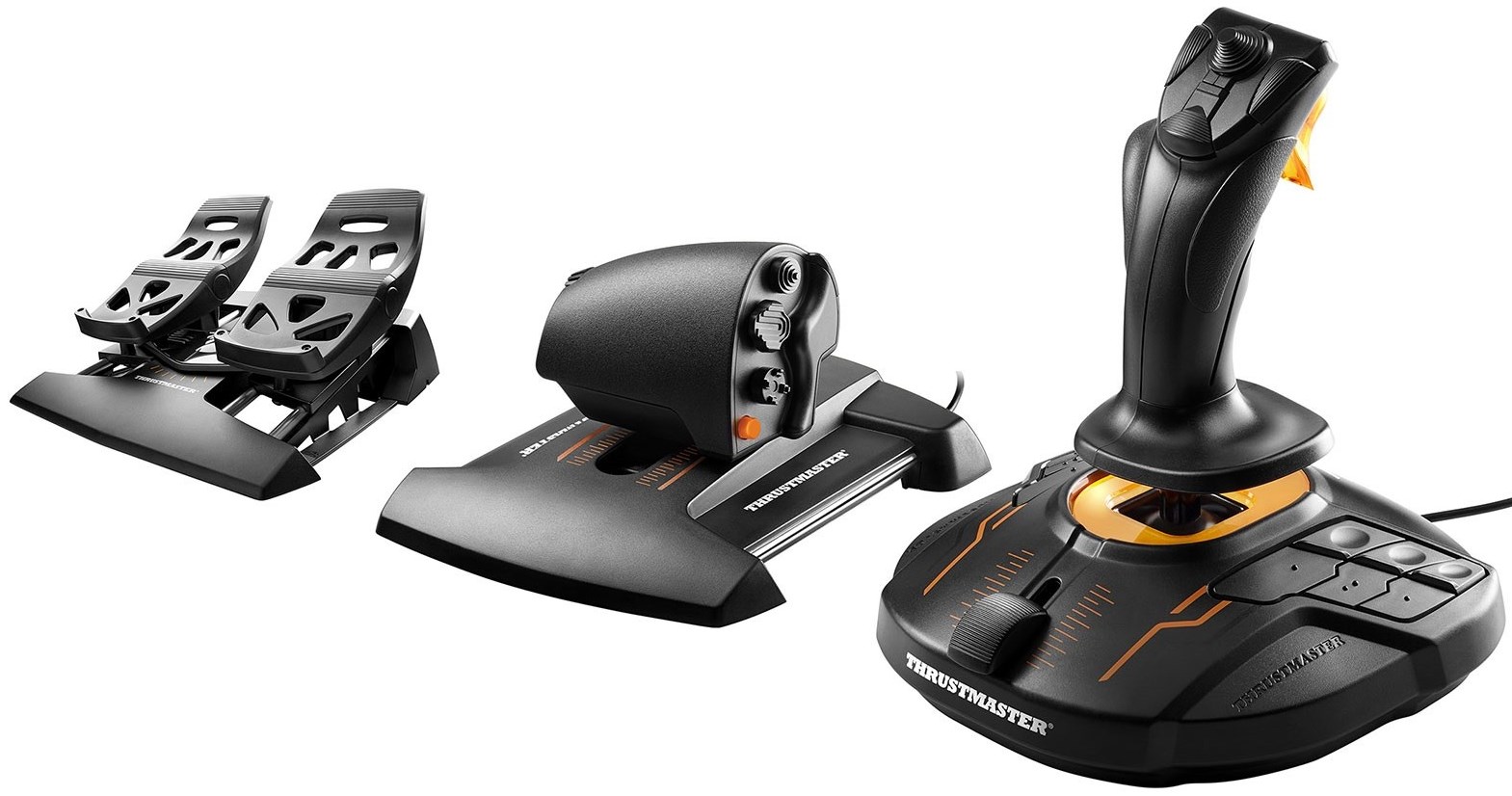 

Джойстик Thrustmaster для PC T-16000m fcs Flight Pack