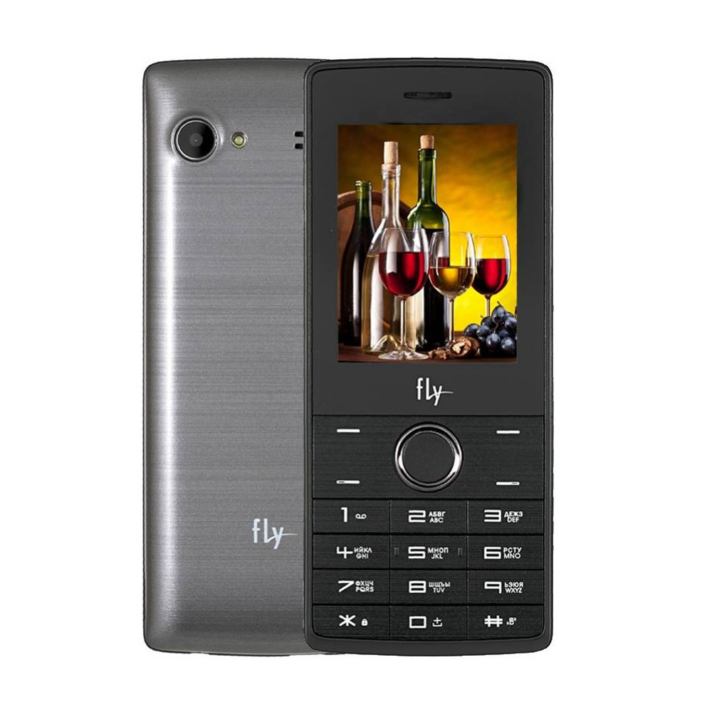 

Мобильный телефон Fly FF244 (Dark Grey)