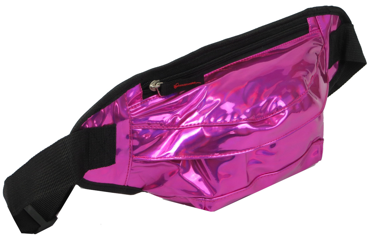 

Голограмная сумка на пояс из кожзаменителя Loren розовая supersumka (TР012SS112 pink)