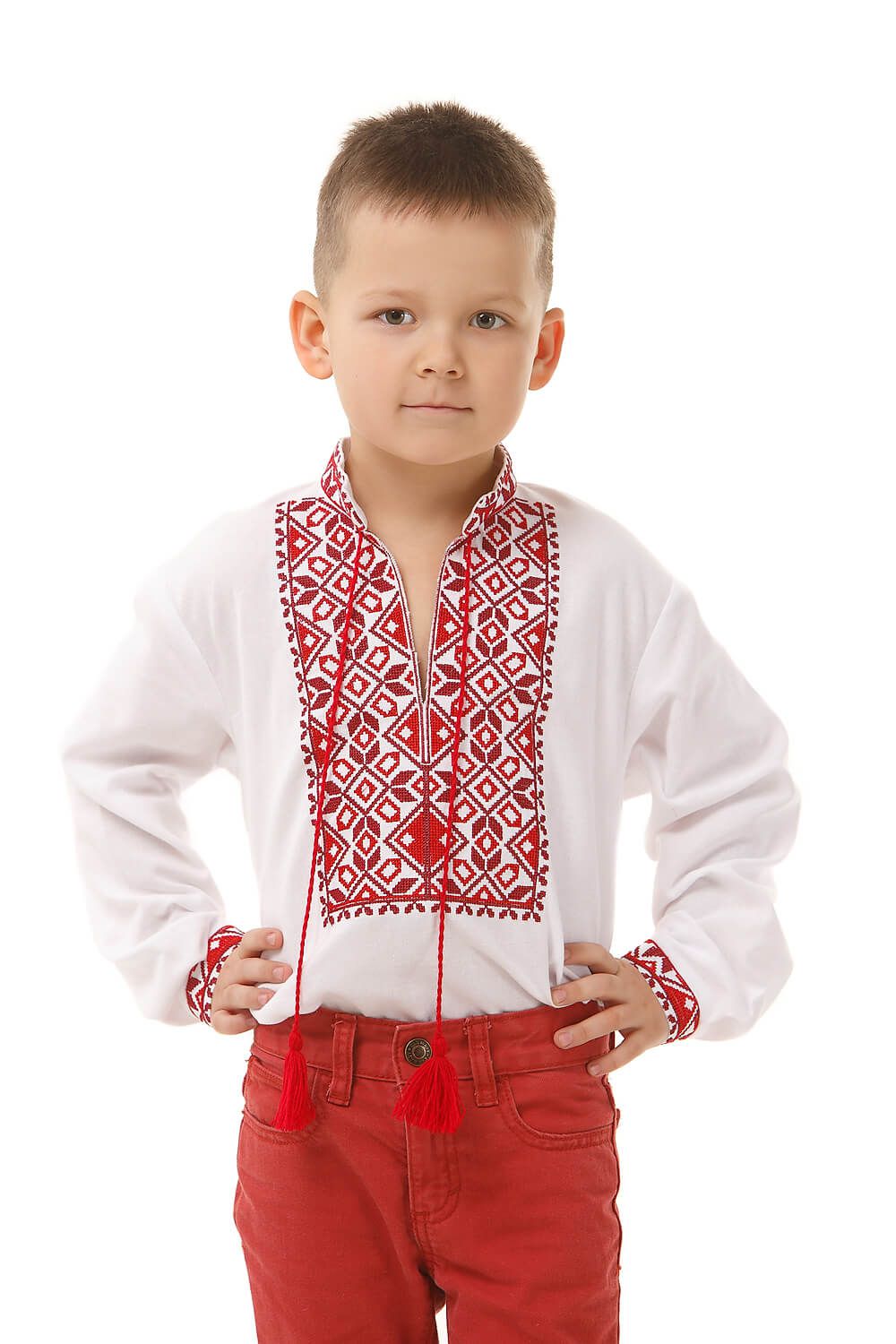 

Вишита сорочка для хлопчика 140 UKR-0102 UkrGlamour