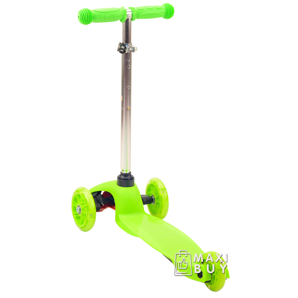 

Самокат детский ScooteX Mini Color зеленый