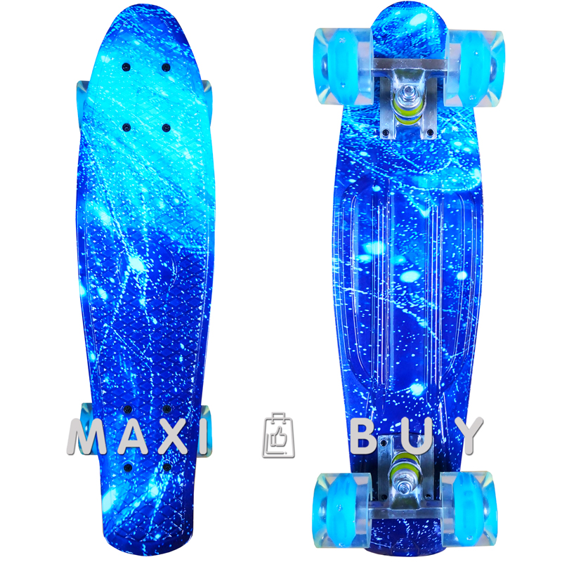 

Скейт пенни борд SkateX Penny Trend Star 22"