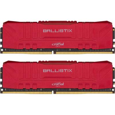 

Модуль памяти для компьютера DDR4 16GB (2x8GB) 3200 MHz Ballistix Red MICRON (BL2K8G32C16U4R)