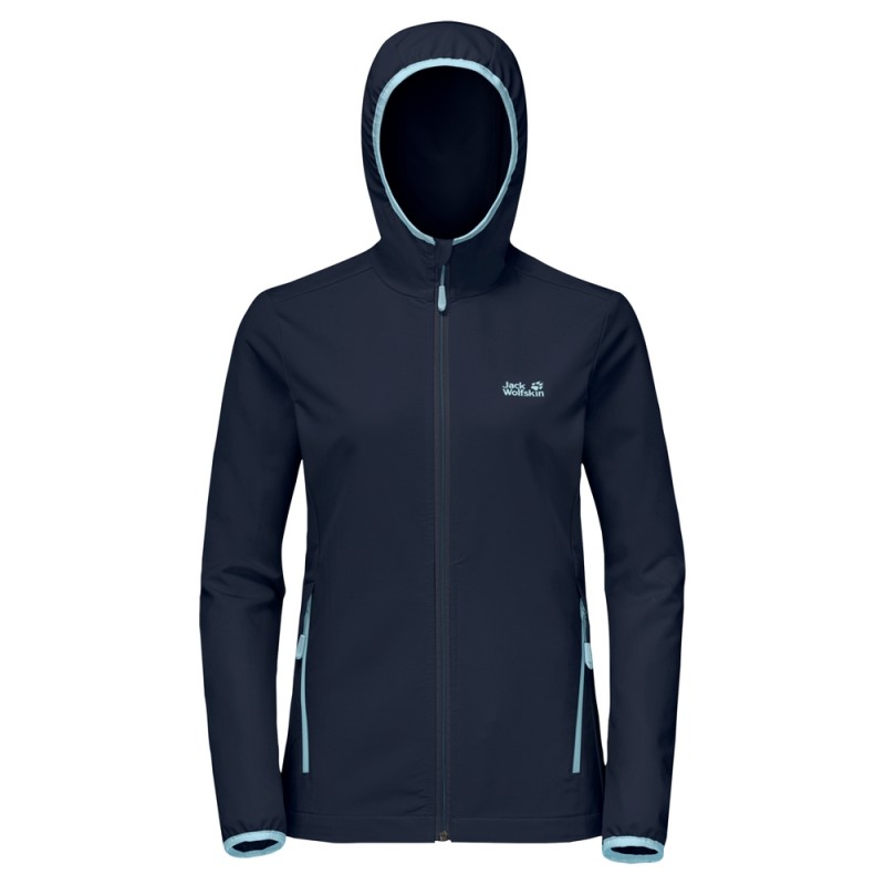 

Шел TURBULENCE JACKET WOMEN Jack Wolfskin 1303652-1912 S Синий