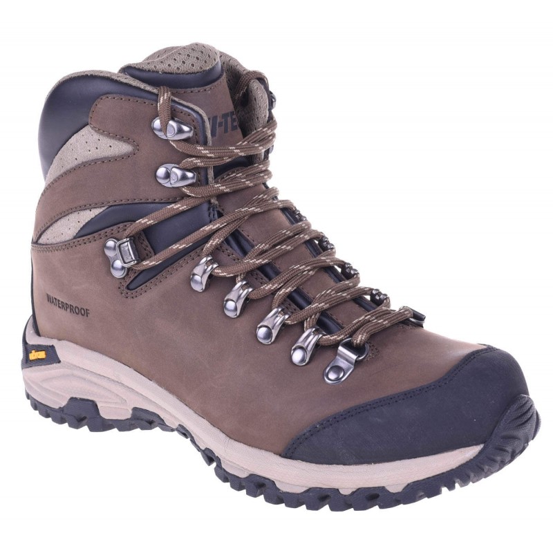 

Ботинки SAJAMA MID WP Hi-Tec SAJAMA MID WP-BRN/BLK/SAND 42 Бежевый Черный Коричневый