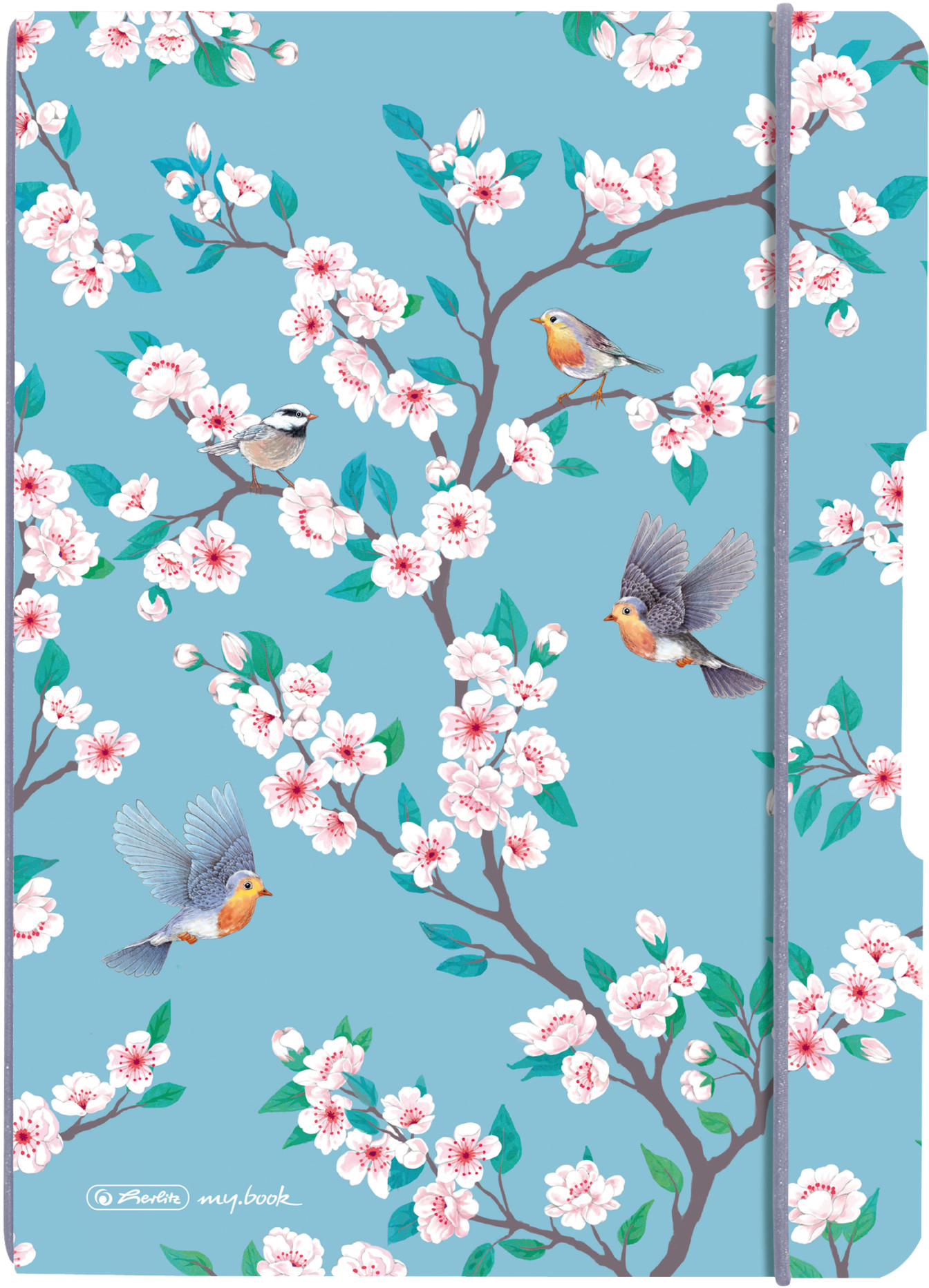 

Блокнот Herlitz My.Book Flex Ladylike Birds А5 в клетку 40 листов (50021505)