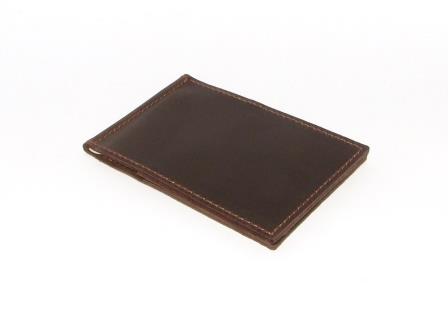 

Зажим для денег DNK Leather Pocket money col.F коричневый