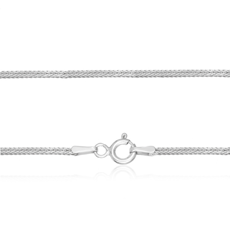 

Серебряная цепь Silvex925 родированная - 807Р 5/55, женская
