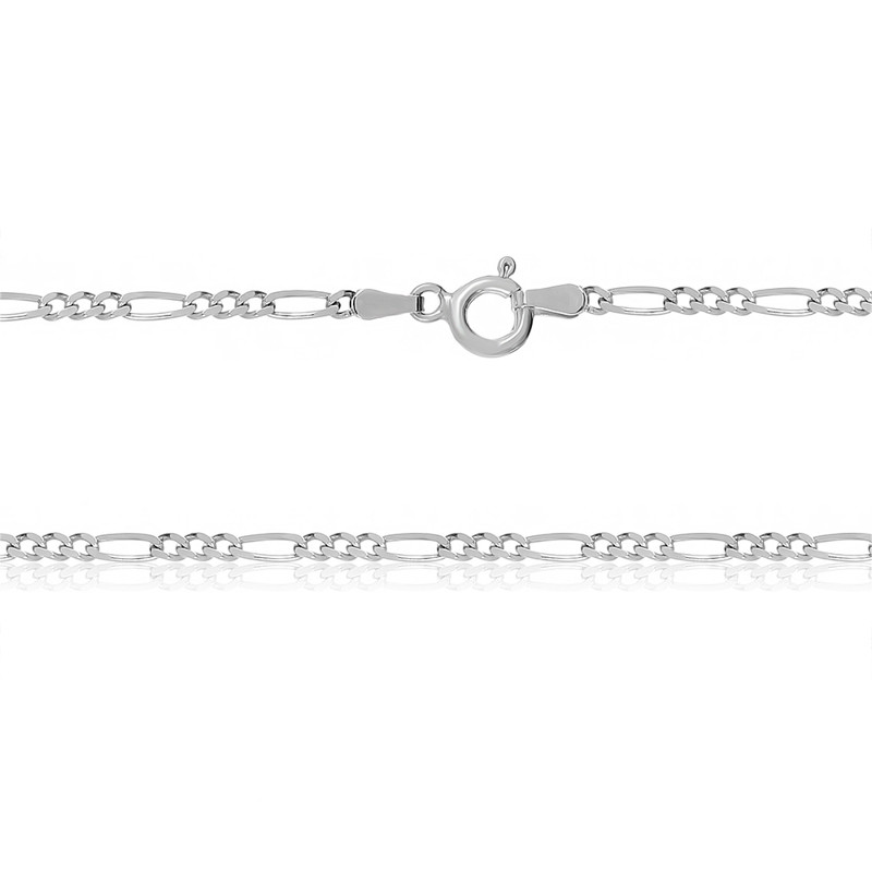 

Серебряная цепь Silvex925 родированная - 809Р 2/50, женская
