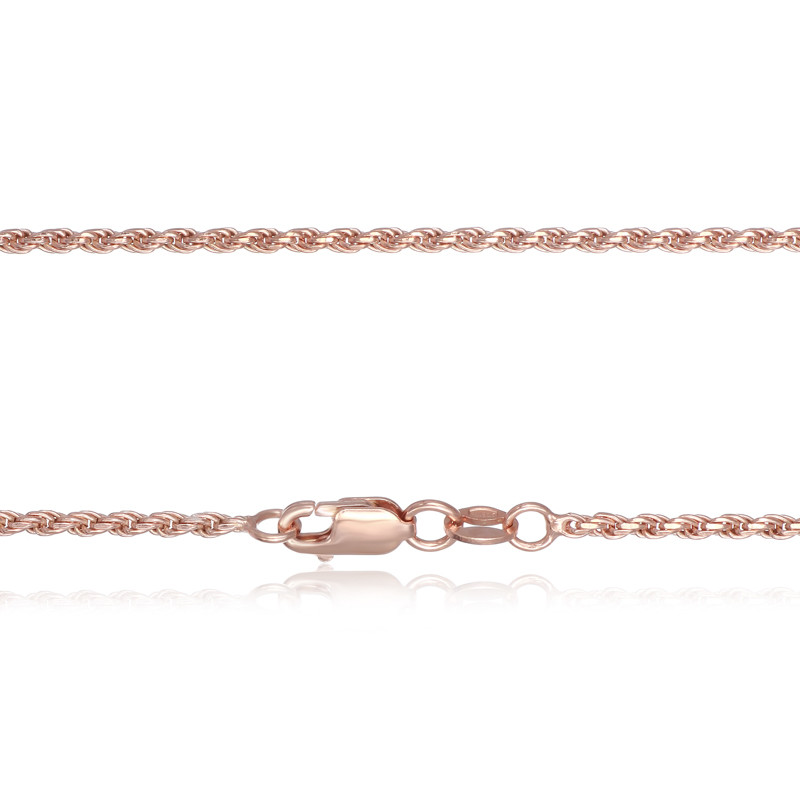 

Серебряная цепь Silvex925 позолоченная - 802Б 2/40, женская