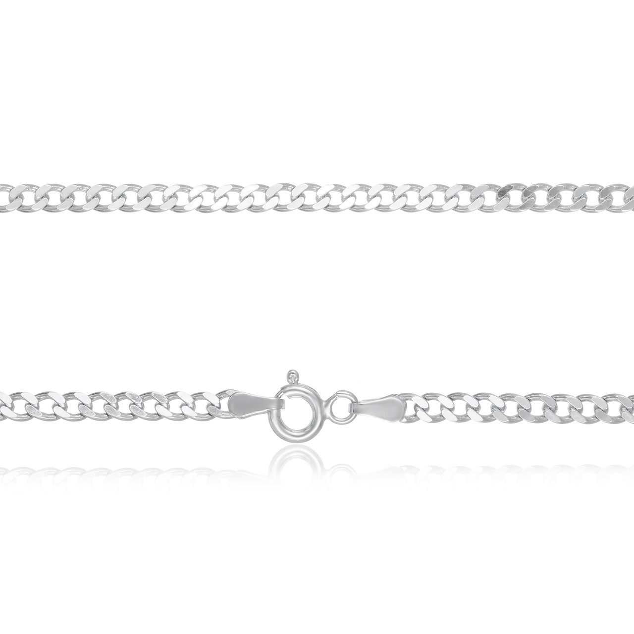 

Серебряная цепь Silvex925 - 804 4/55, женская