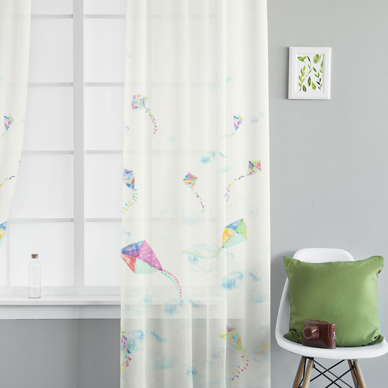 

Тюль премиум-класса в детскую комнату Time Textile Kite 200x295 см Разноцветный TT160945-200295