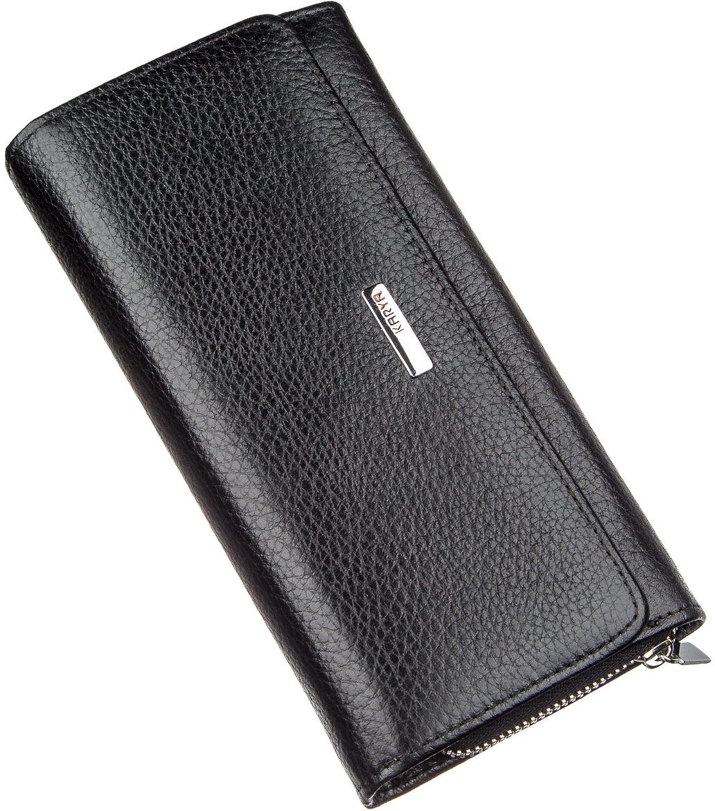 

Кошелек KARYA leather-17397 Черный