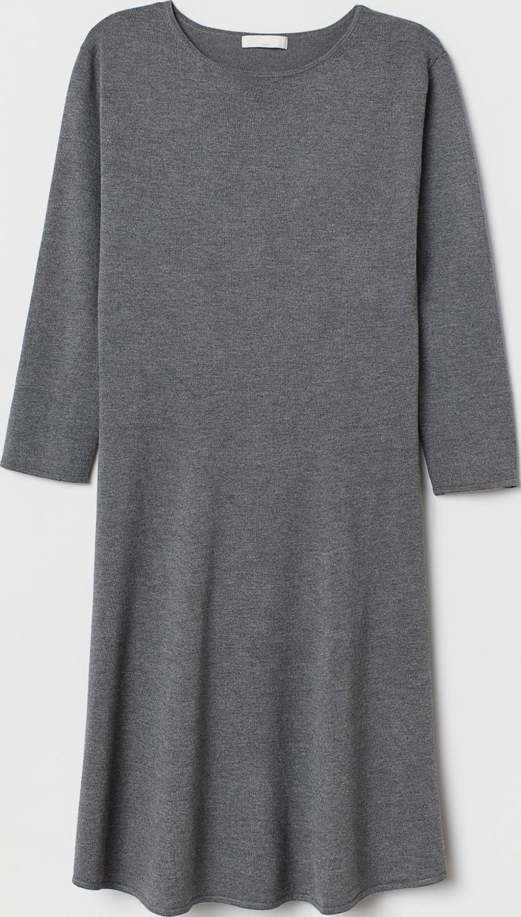 

Платье H&M 72472997  Темно-серый меланж, Платье H&M 72472997 S Темно-серый меланж