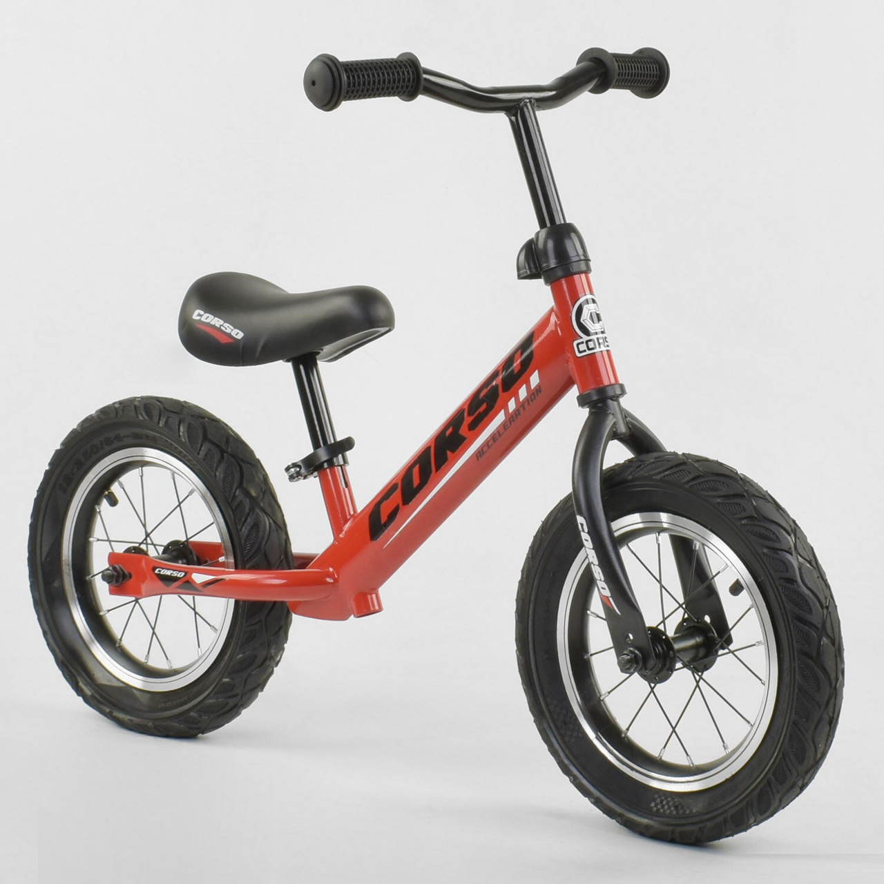 

Беговел Corso 71860 Колеса надувные 12" Красный