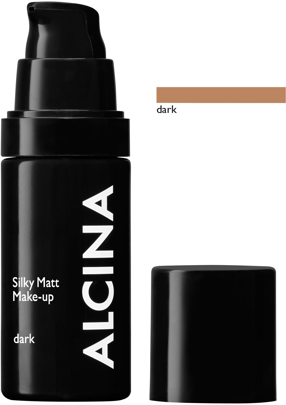 Акція на Тональный крем Alcina Silky Matt Make-up dark 30 мл (4008666650337) від Rozetka UA