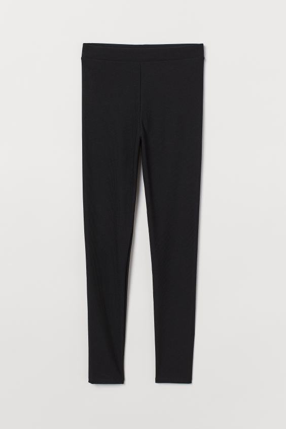 

Леггинсы H&M XS черный 2436139