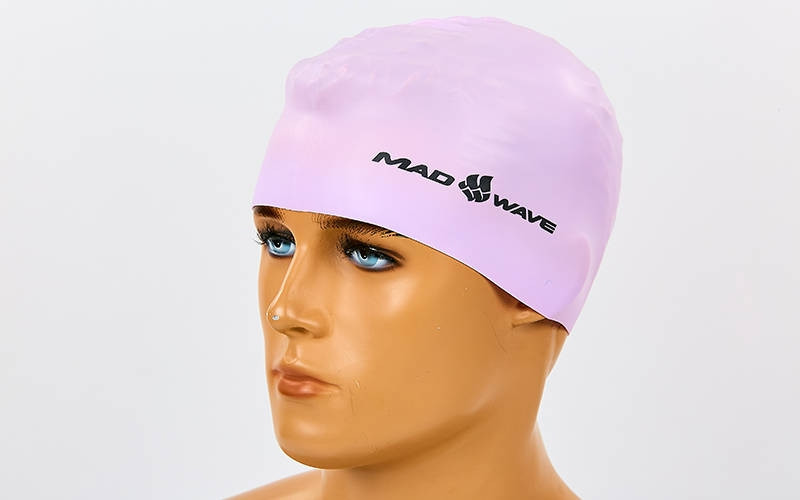 

Силиконовая шапочка для плавания в бассейне Mad Wave PASTEL Фиолетовый (СПО M053504)