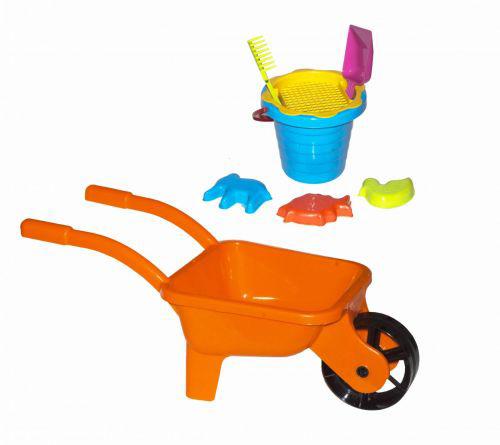 

Тачка песочным набором (оранжевая) Kinderway KW-01-129 (TC104346)