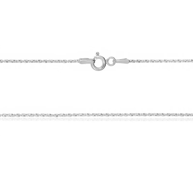 

Серебряная цепь Shkatulka венеция 806Р 2/50-0, размер 50