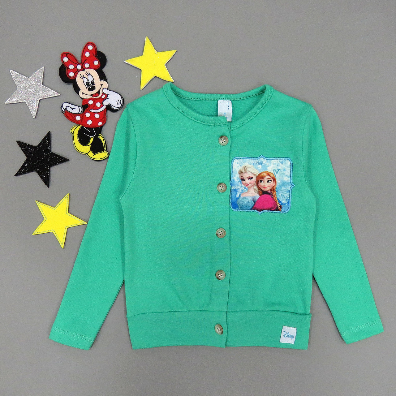 

Кофта Kids collection "Эльза и Анна" для девочки 104 см Зеленая 15433