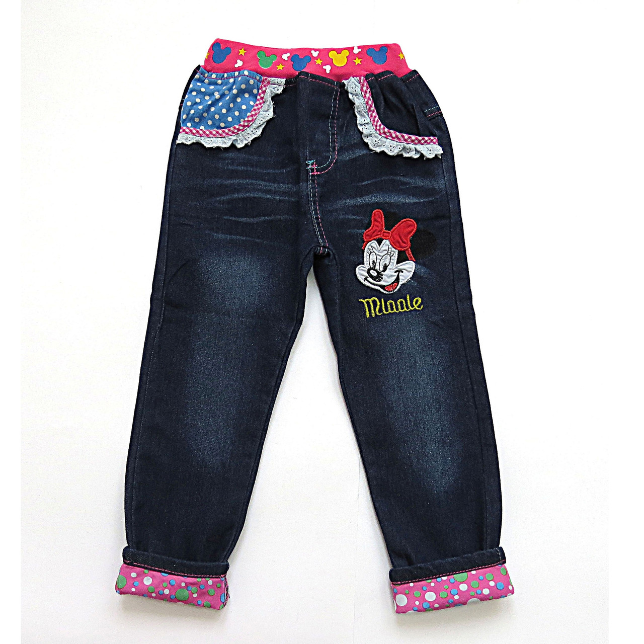 

Джинсы You Best Minnie Mouse для девочки 100 см Синие 7567