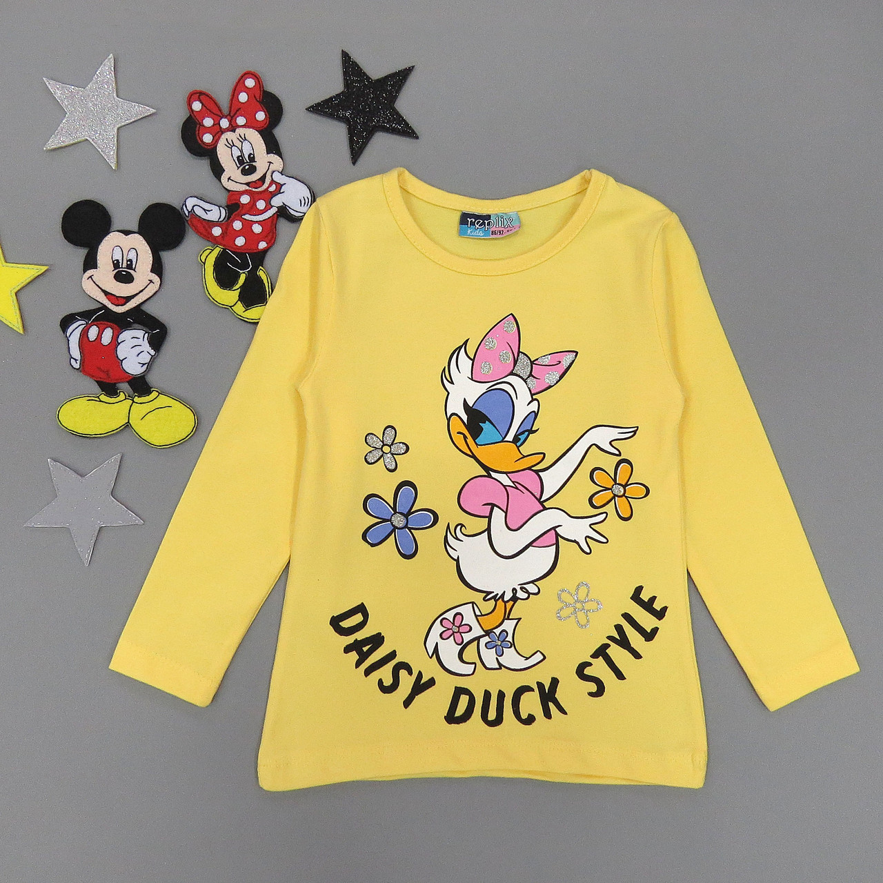 

Лонгслив Replix kids Daisy для девочки 86-92 см Желтый 15422