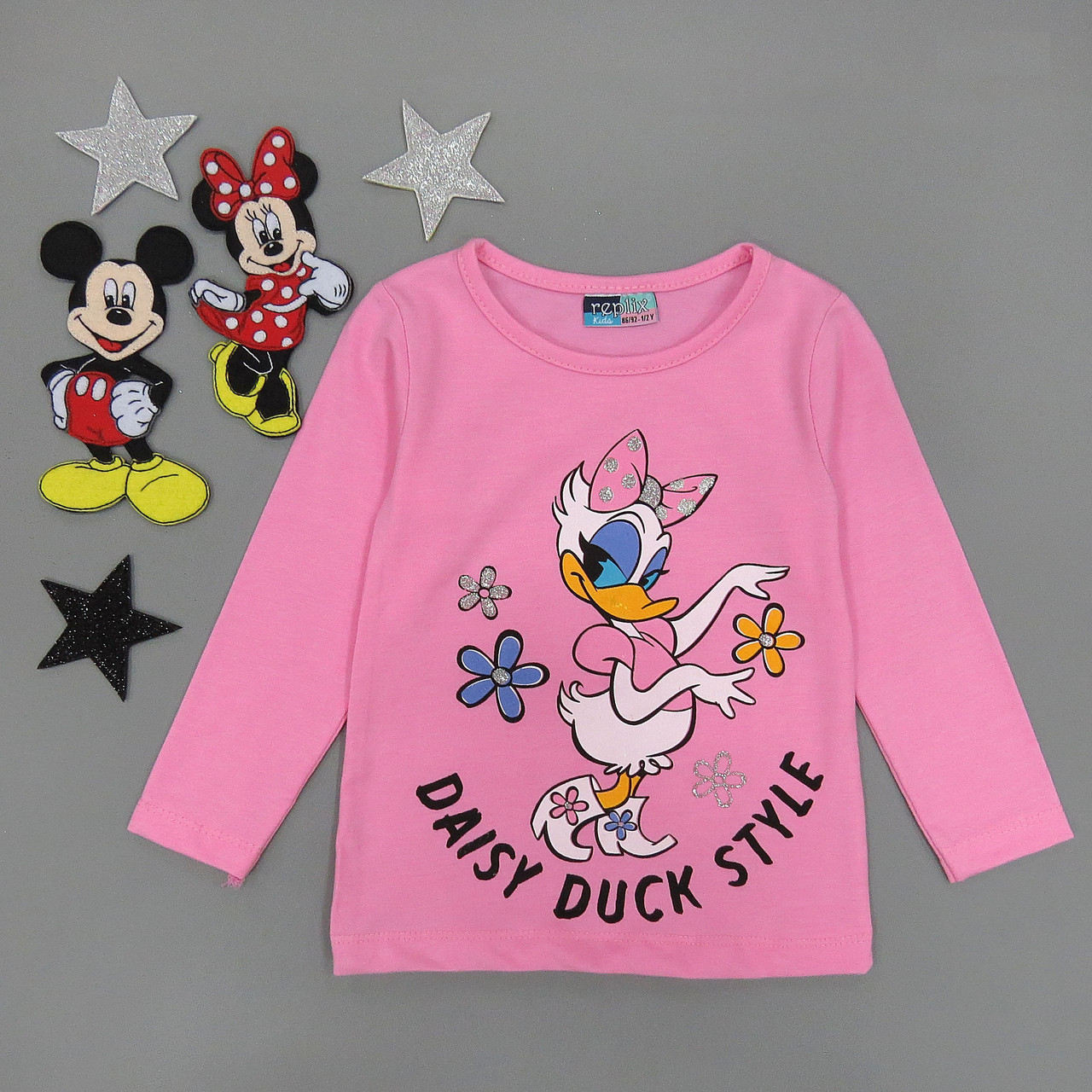 

Лонгслив Replix kids Daisy для девочки 86-92 см Розовый 15418