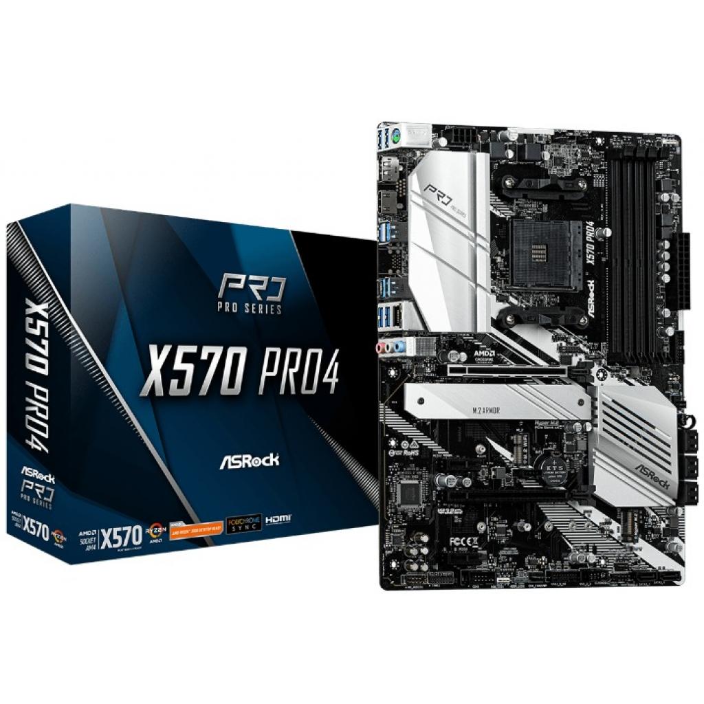 

Материнська плата ASRock X570 PRO4