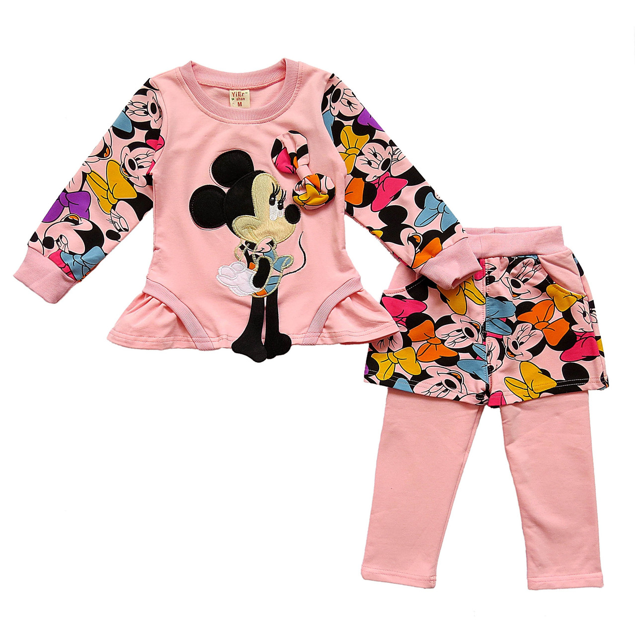 

Костюм Mountain Minnie Mouse для девочки 100 см Светло-розовый 9330