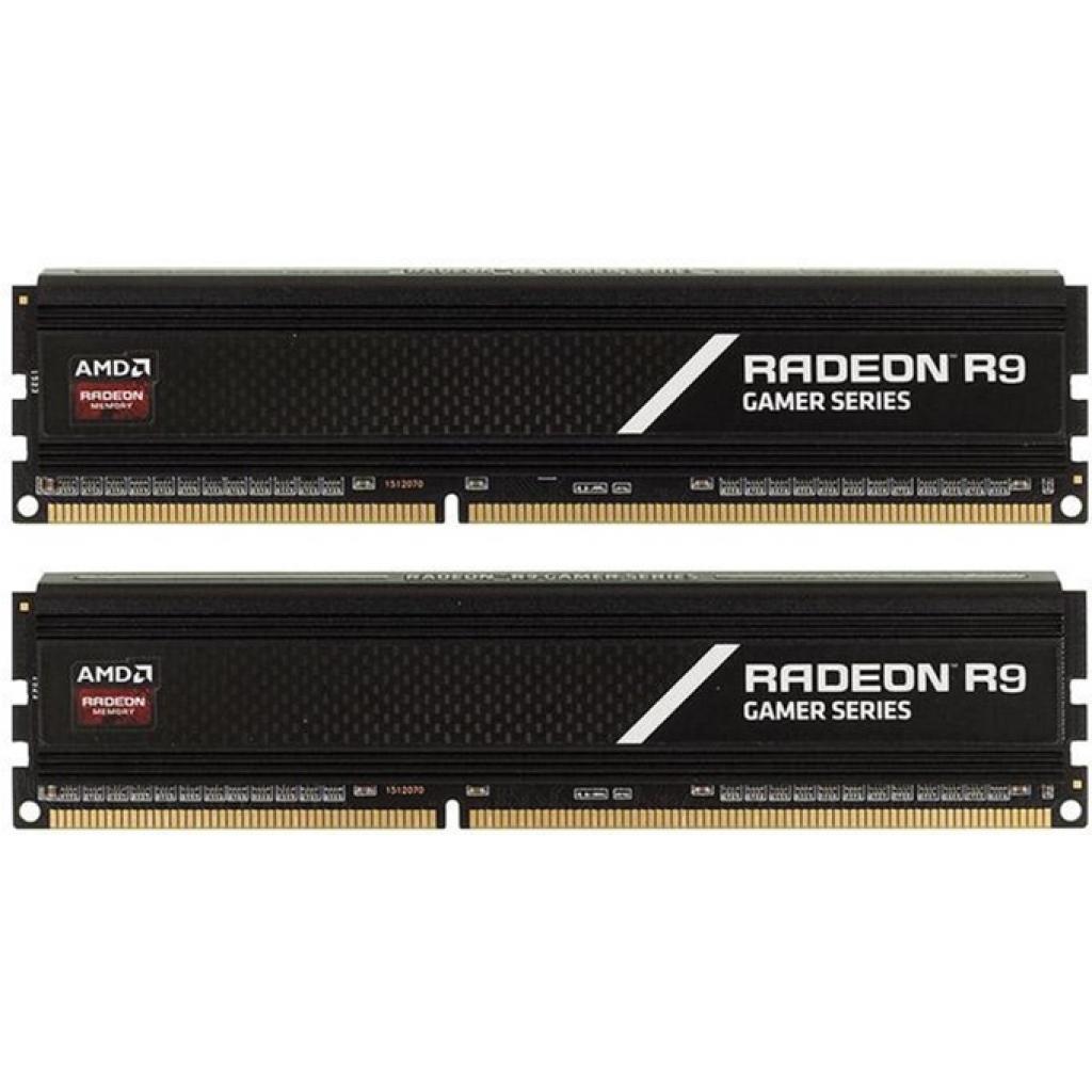 

Модуль пам&яті для комп&ютера DDR4 16GB (2x8GB) 3200 MHz Radeon R9 AMD (R9S416G3206U2K)