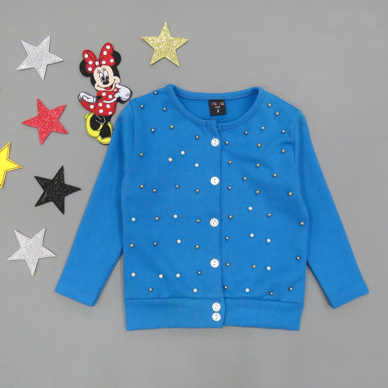 

Кофта Istanbul kids для девочки 116 см Синяя 15623