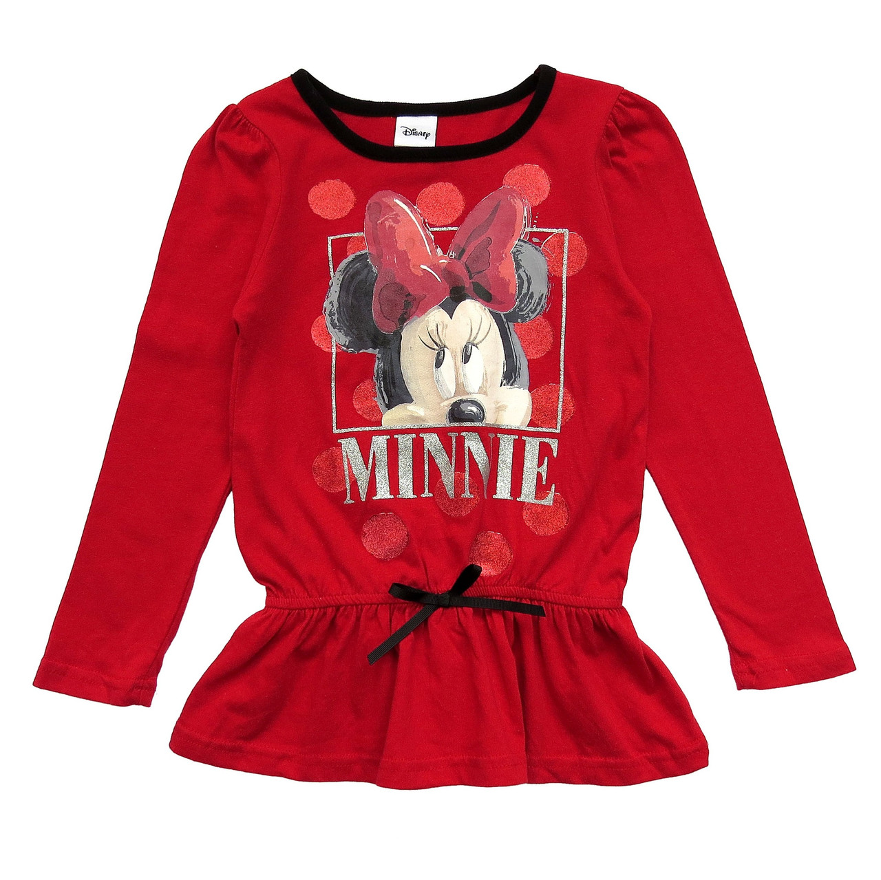 

Туника Minnie Mouse Disney для девочки 116 см Красная 11685