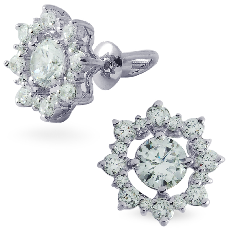 

Серьги пусеты Серебро 925 3.47 г
