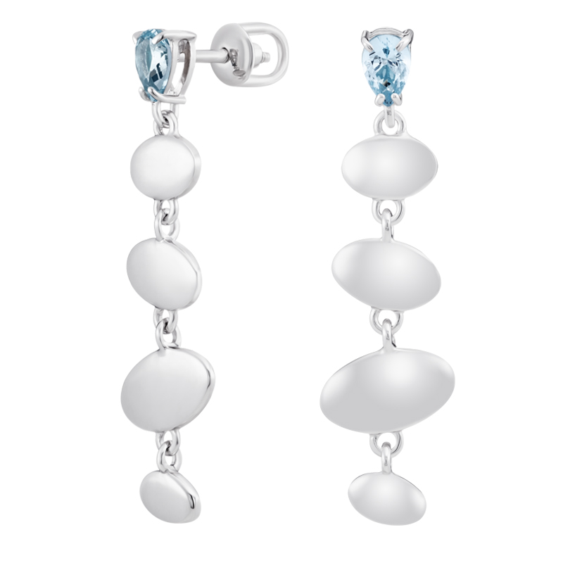 

Серьги пусеты Серебро 925 4.96 г