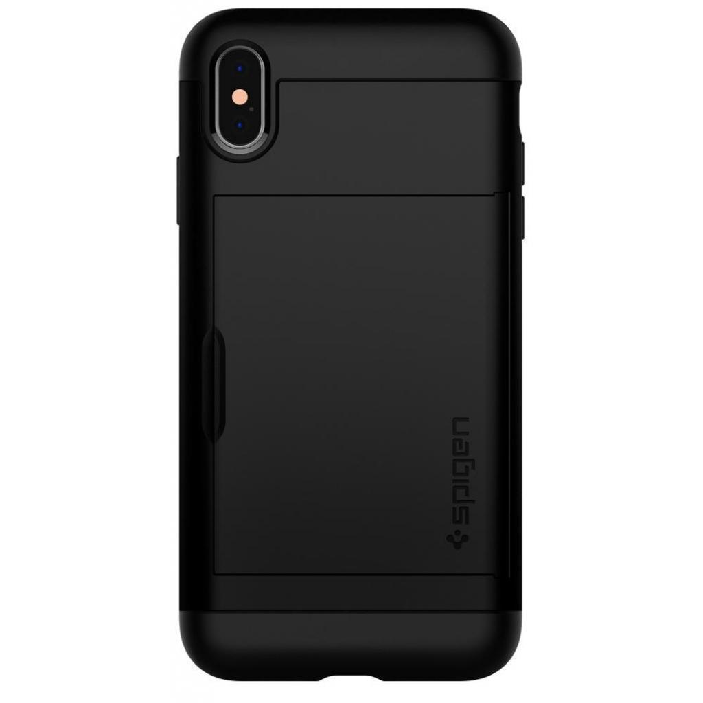 

Чохол до моб. телефона Spigen iPhone XS Slim Armor CS Black