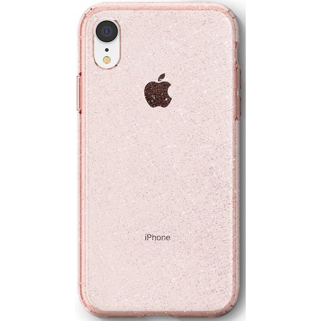 

Чохол до моб. телефона Spigen iPhone XR Liquid Crystal Glitter Rose Quartz