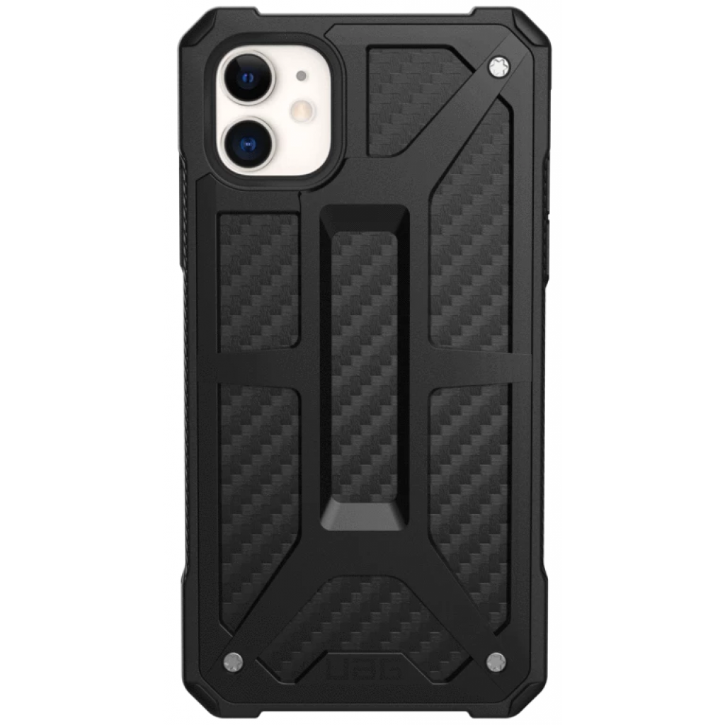 

Чохол до моб. телефона UAG iPhone 11 Monarch, Carbon Fiber