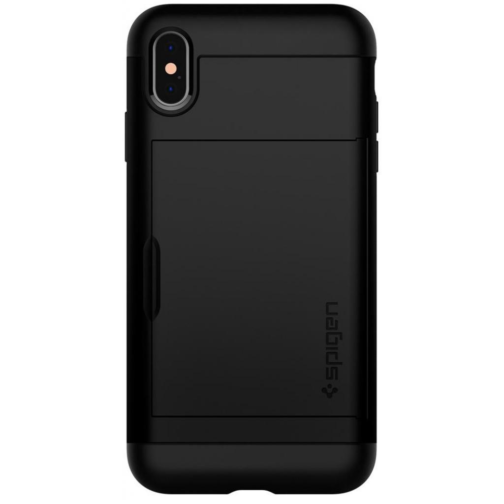 

Чохол до моб. телефона Spigen iPhone XS Max Slim Armor CS Black