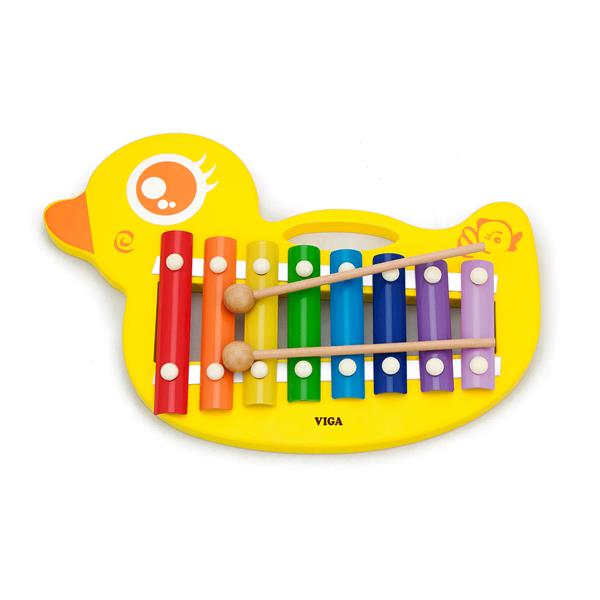 

Игрушка музыкальная Viga Toys ксилофон Утенок (59769)