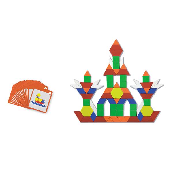 

Набор Viga Toys Блоки геометрические на магнитах 102 эл. (50669)