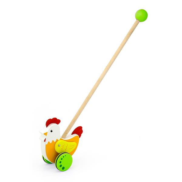 

Каталка для малышей Viga Toys Петушок (50964)