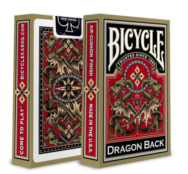 

Игральные карты для покера Bicycle Dragon Back (Золотые)