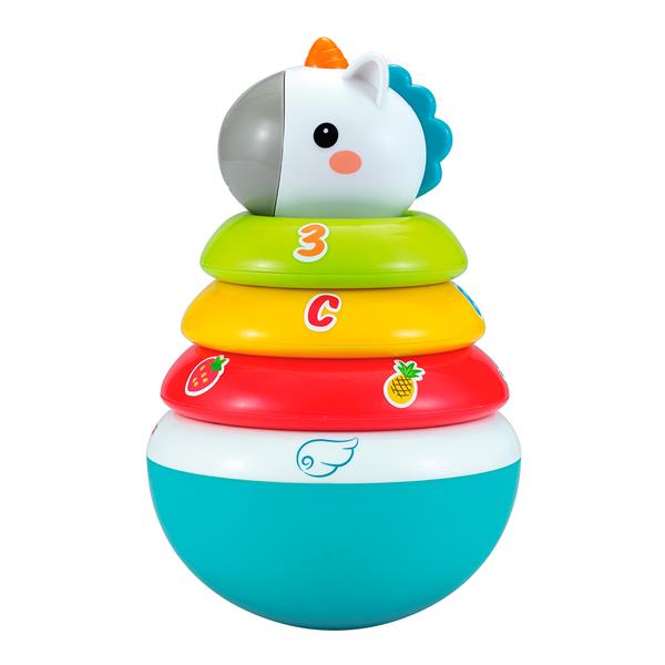 

Пирамидка-неваляшка Hola Toys Единорог (3136)
