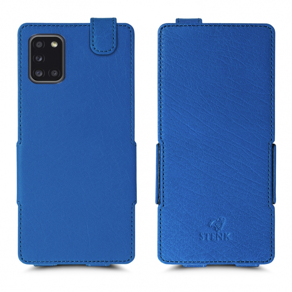 

Чехол флип Stenk Prime для Samsung Galaxy A31 Ярко-синий