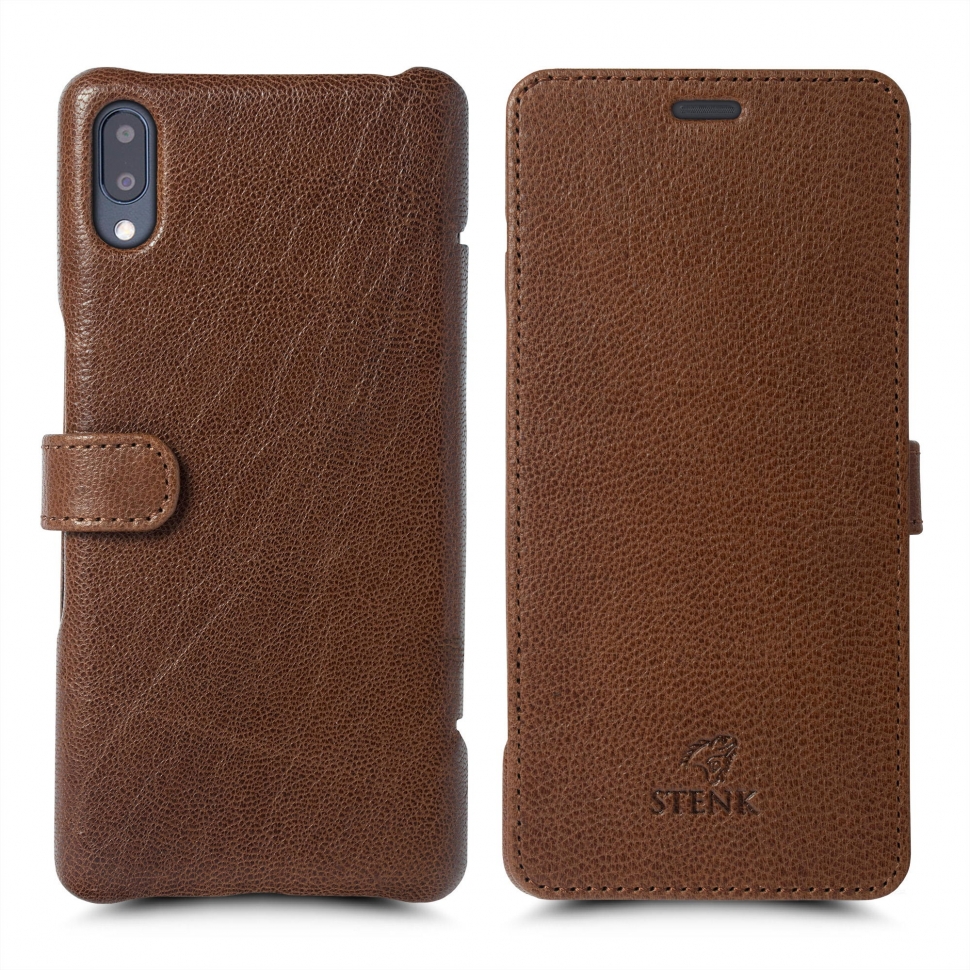 

Чехол книжка Stenk Premium для Sony Xperia L3 Табак