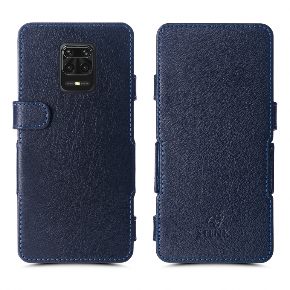 

Чехол книжка Stenk Prime для Xiaomi Redmi Note 9S Синий