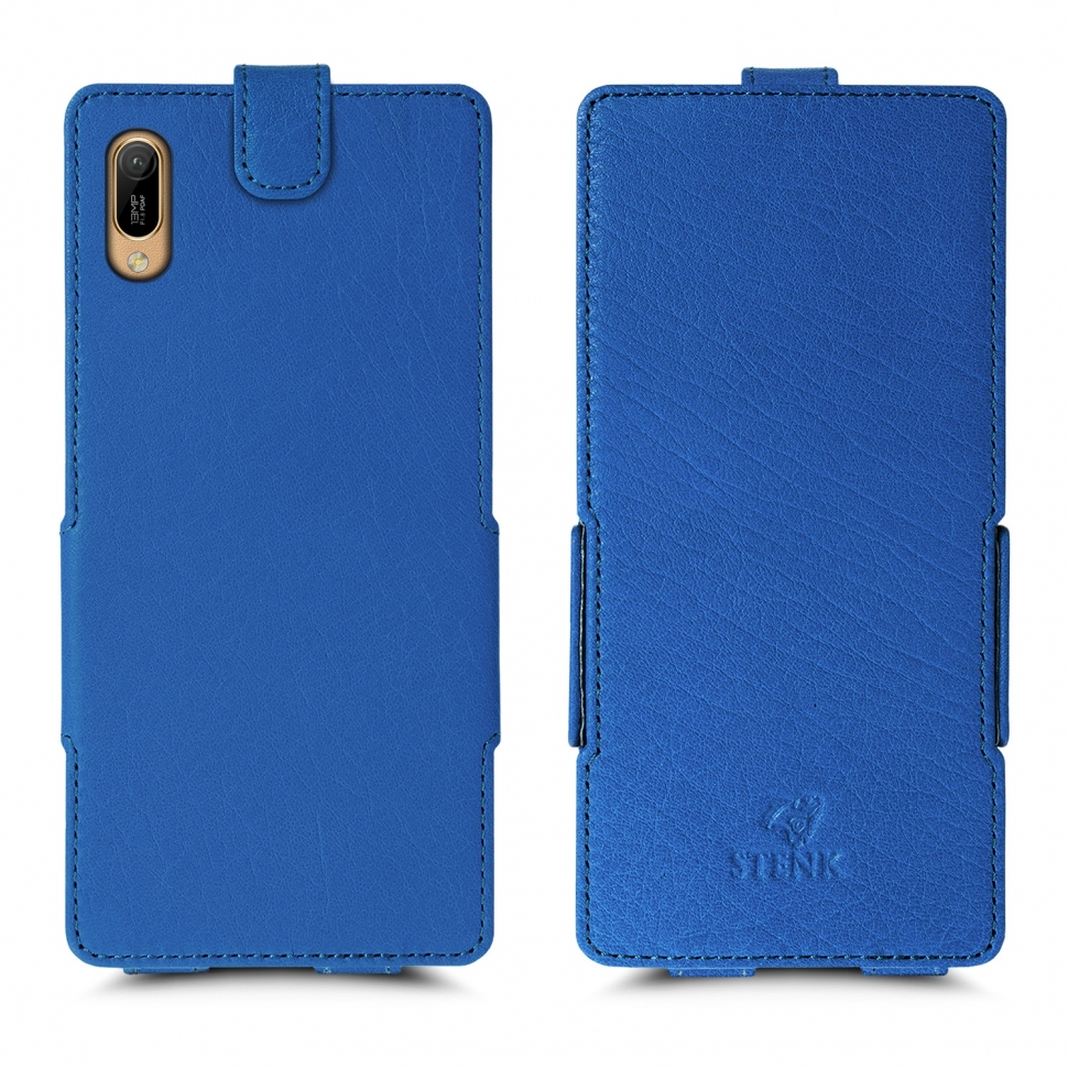 

Чехол флип Stenk Prime для Huawei Y6 (2019) Ярко-синий